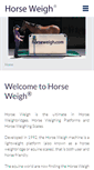 Mobile Screenshot of horseweigh.com